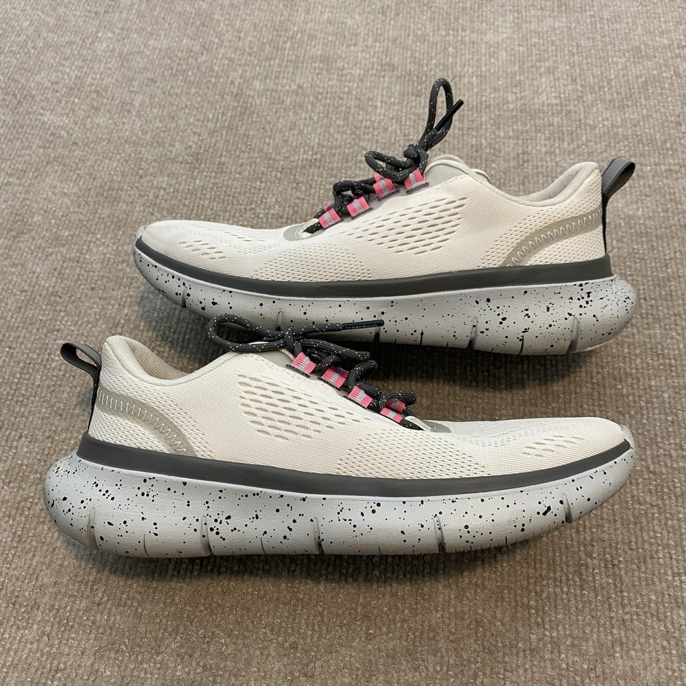 Cole Haan Zerogrand Shoes Womens‎ Size 8.5 Beige Mesh Speckled Cushioned 22879
